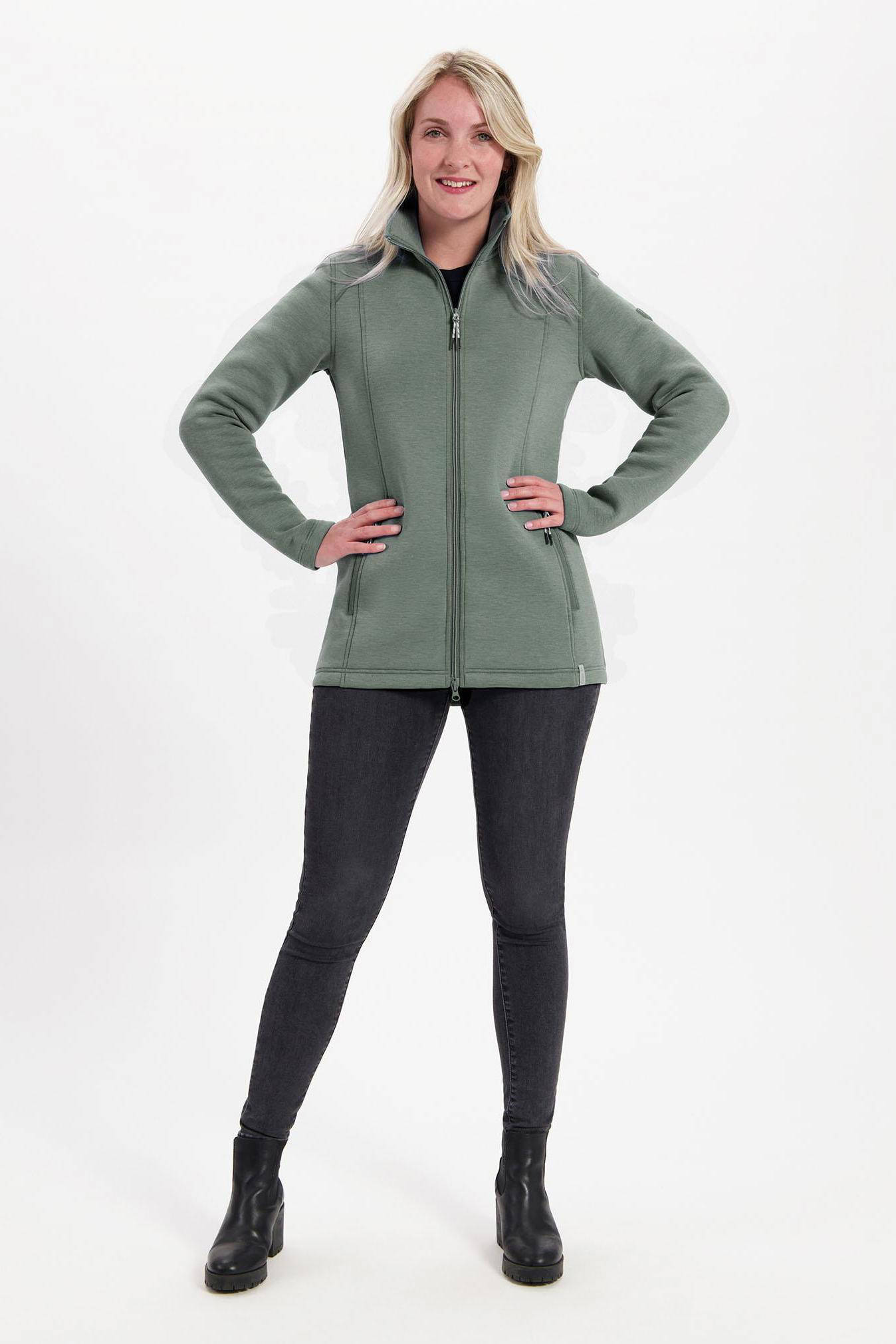 Kjelvik outdoor vest Norna grijsgroen