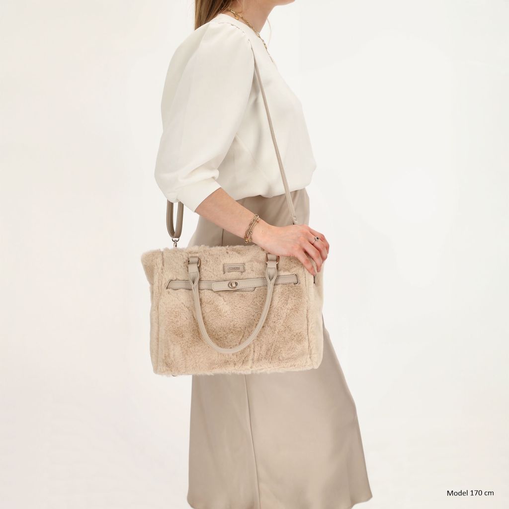 Charm London Alaska Shopper/ Handtas Crème
