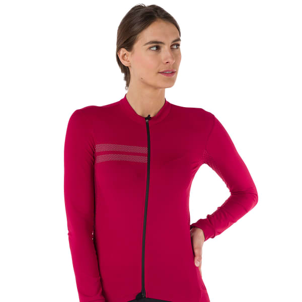 Maillot vélo ROSSIGNOL W RDB LS TEE CHERRY