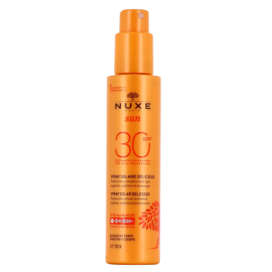 Nuxe Sun spray solaire visage corps SPF30 - Haute protection UVA UVB