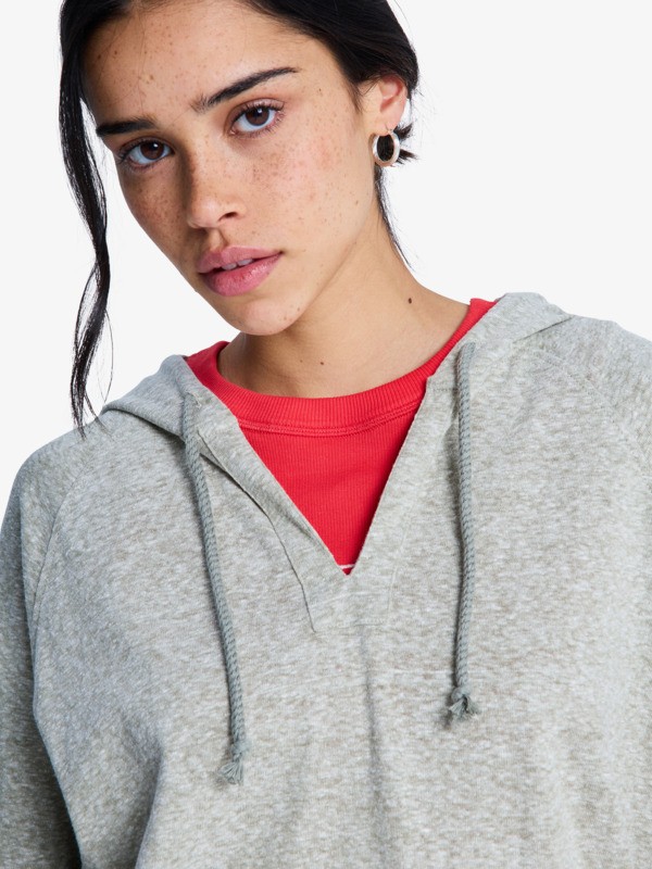 Destination Surf Sweat à capuche Vert Femme