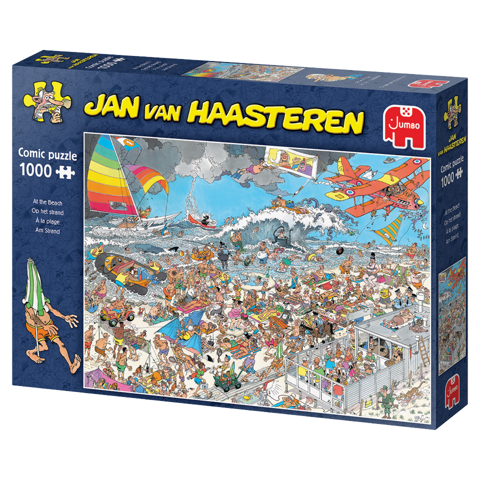Jan Van Haasteren - At the Beach (1000 brikker)