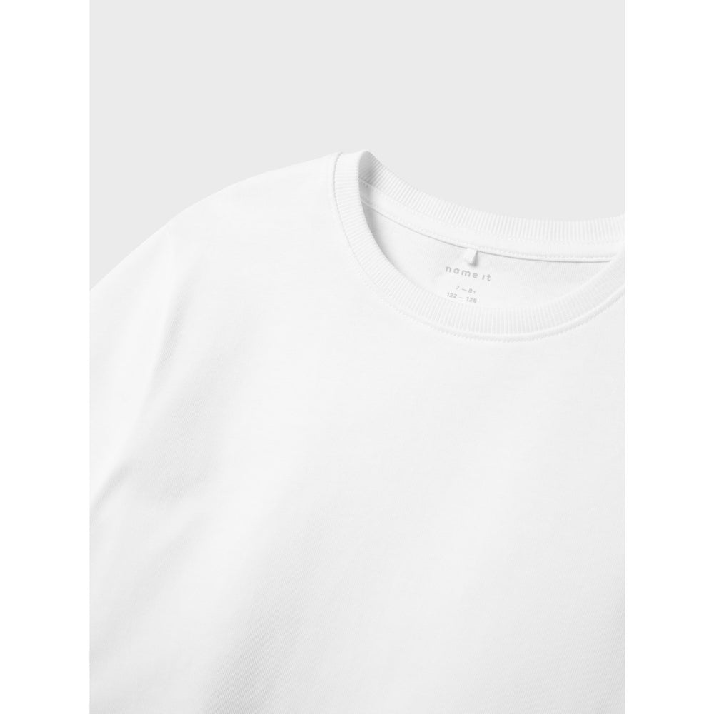 Køb Name It Bright White Grega Regular T-Shirt Noos