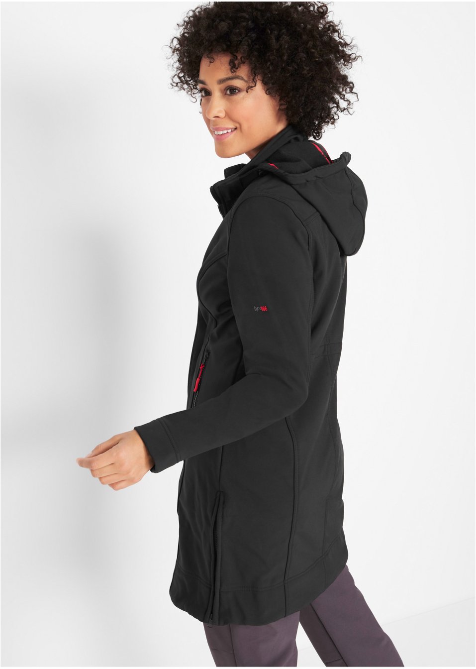 Manteau softshell déperlant