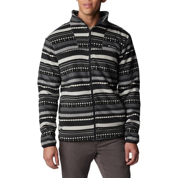 Veste polaire COLUMBIA WINTER PASS FULL ZIP SHARK APRES STRIPE