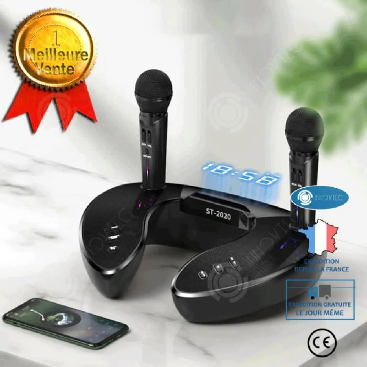 Microphone Bluetooth Universel