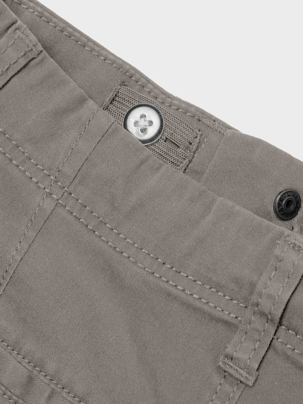 NAME IT regular fit cargo short NKMRYAN grijs