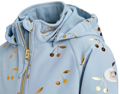 Petite Chérie Atelier Belissa Softshelljakke, Cherry Blue