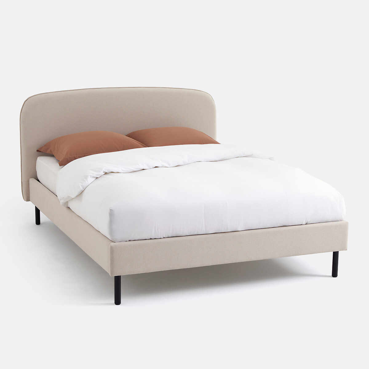 LA REDOUTE INTERIEURS<br>Cama estofada com base de ripas, Conto