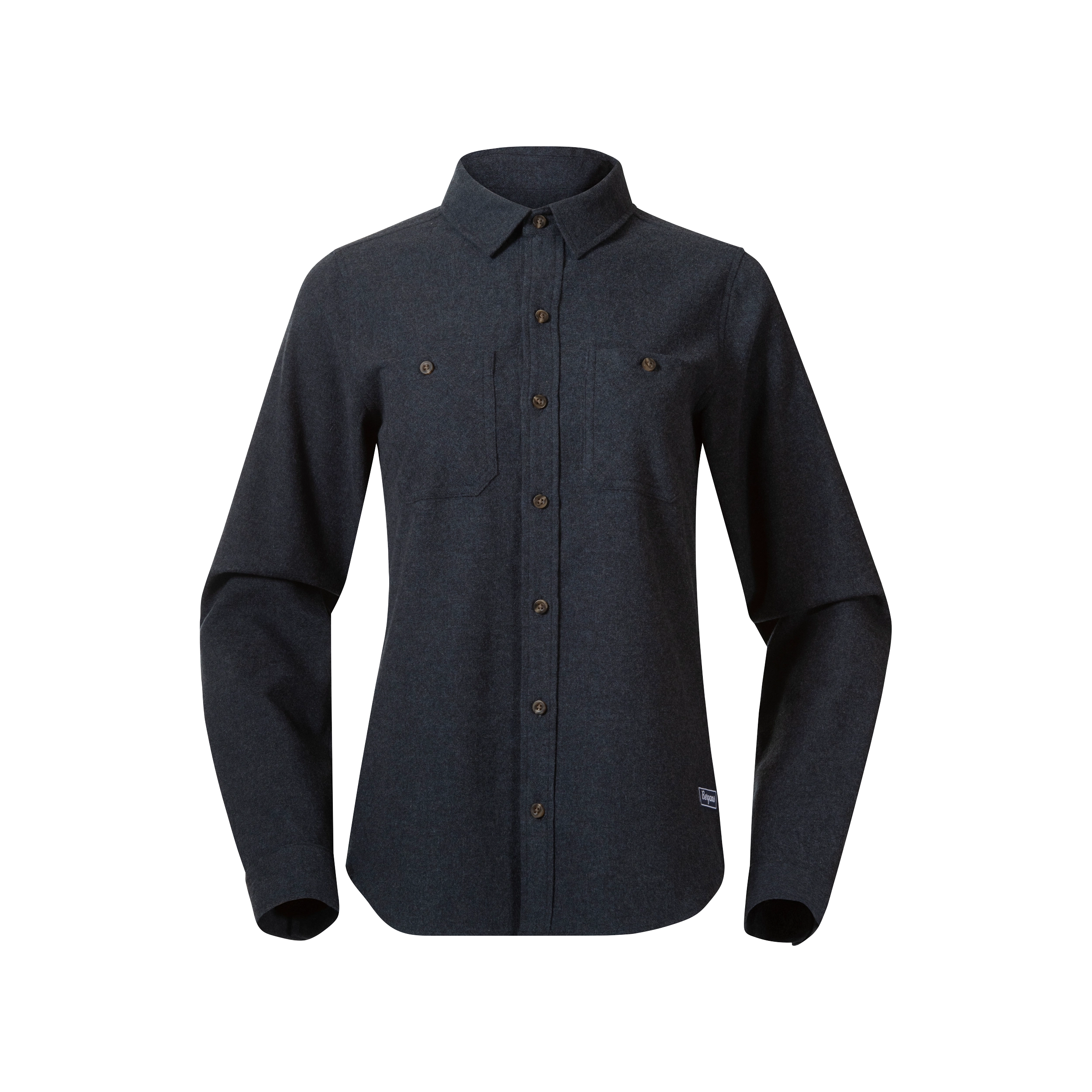 Nordmarka Flannel Shirt Women Navy Blue