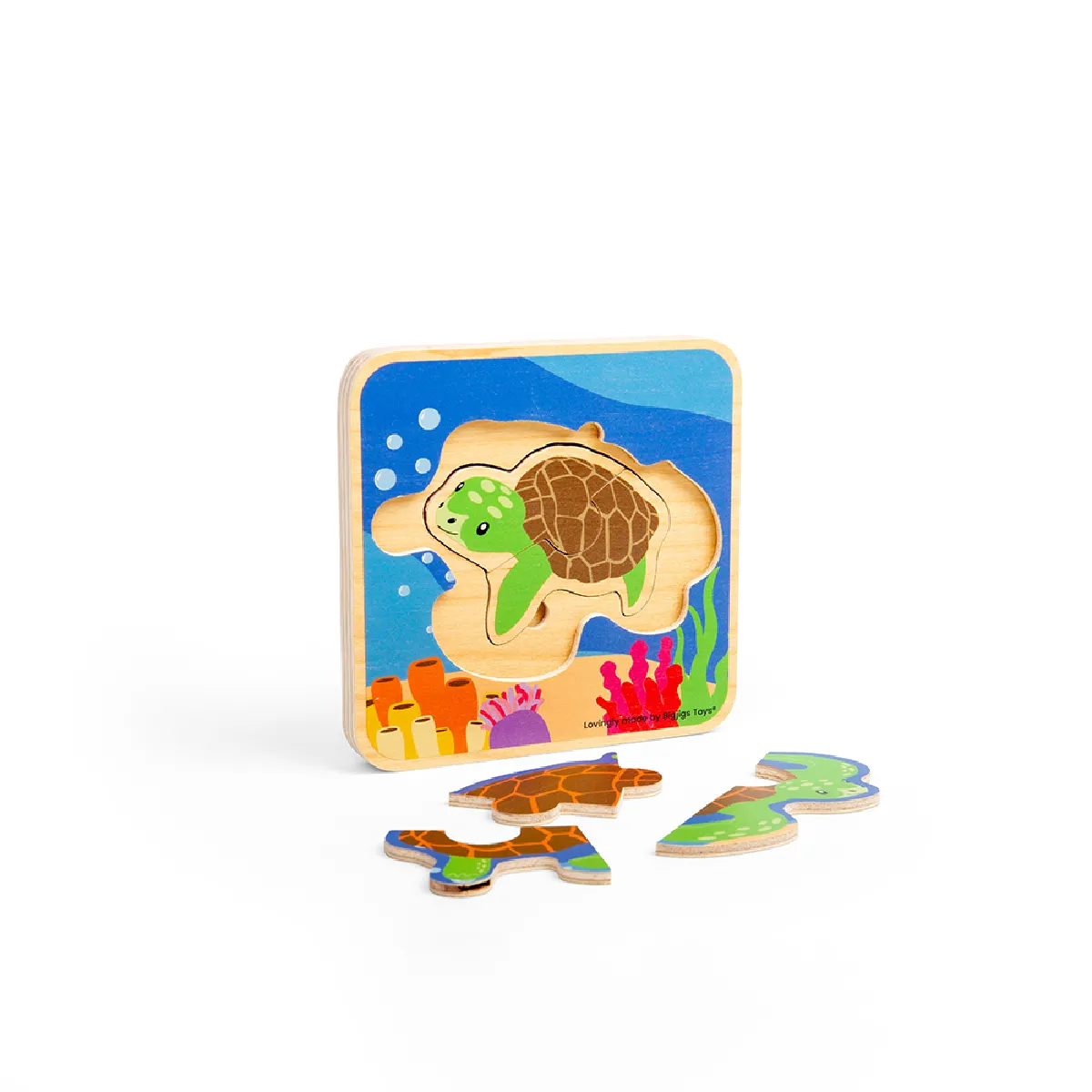 Bigjigs Toys Cycle de vie Tortue de mer