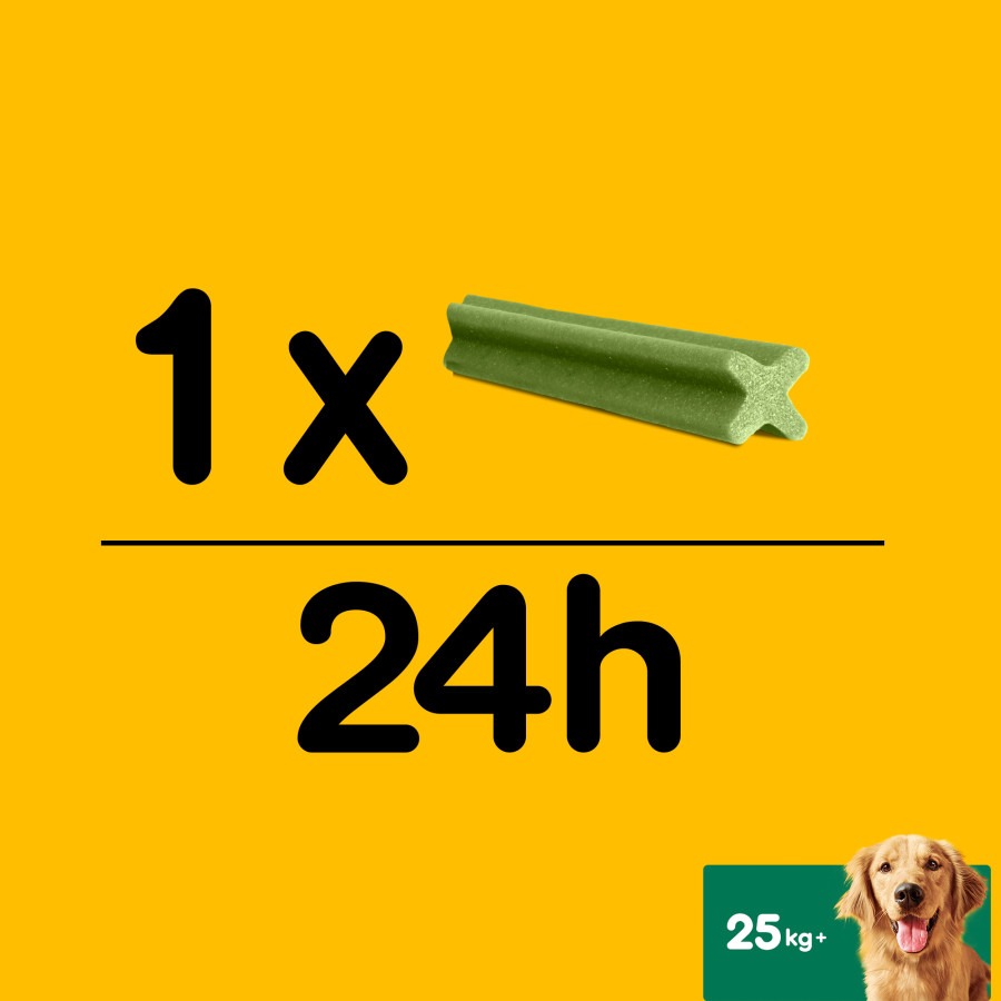 Pedigree Dentastix Petiscos Dentais Frescos para Cães de Grande Porte