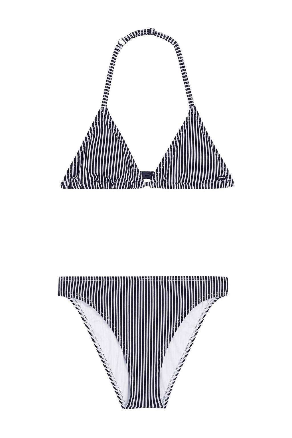 Leuke bikinitriangel bikini Essentials zwart/wit