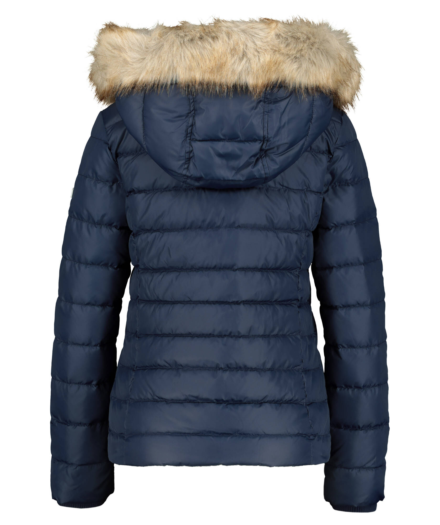Tommy Jeans| Damen Daunenjacke mit Kapuze TJW BASIC HOODED DOWN JACKET