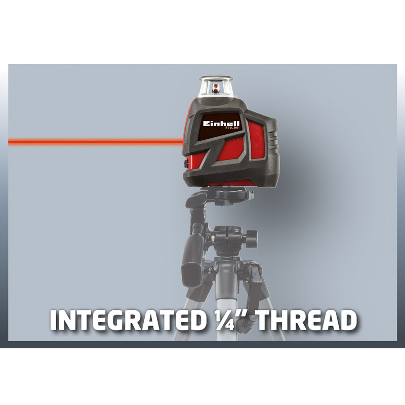 Einhell TE-LL 360° graden kruislijnlaser Rood