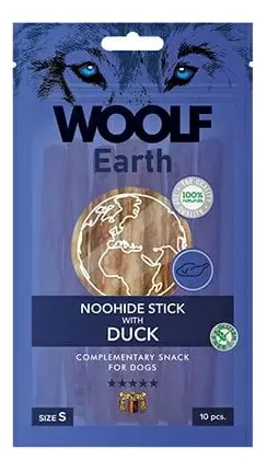 Woolf Earth Noohide sticks duck - S - 10 stk.