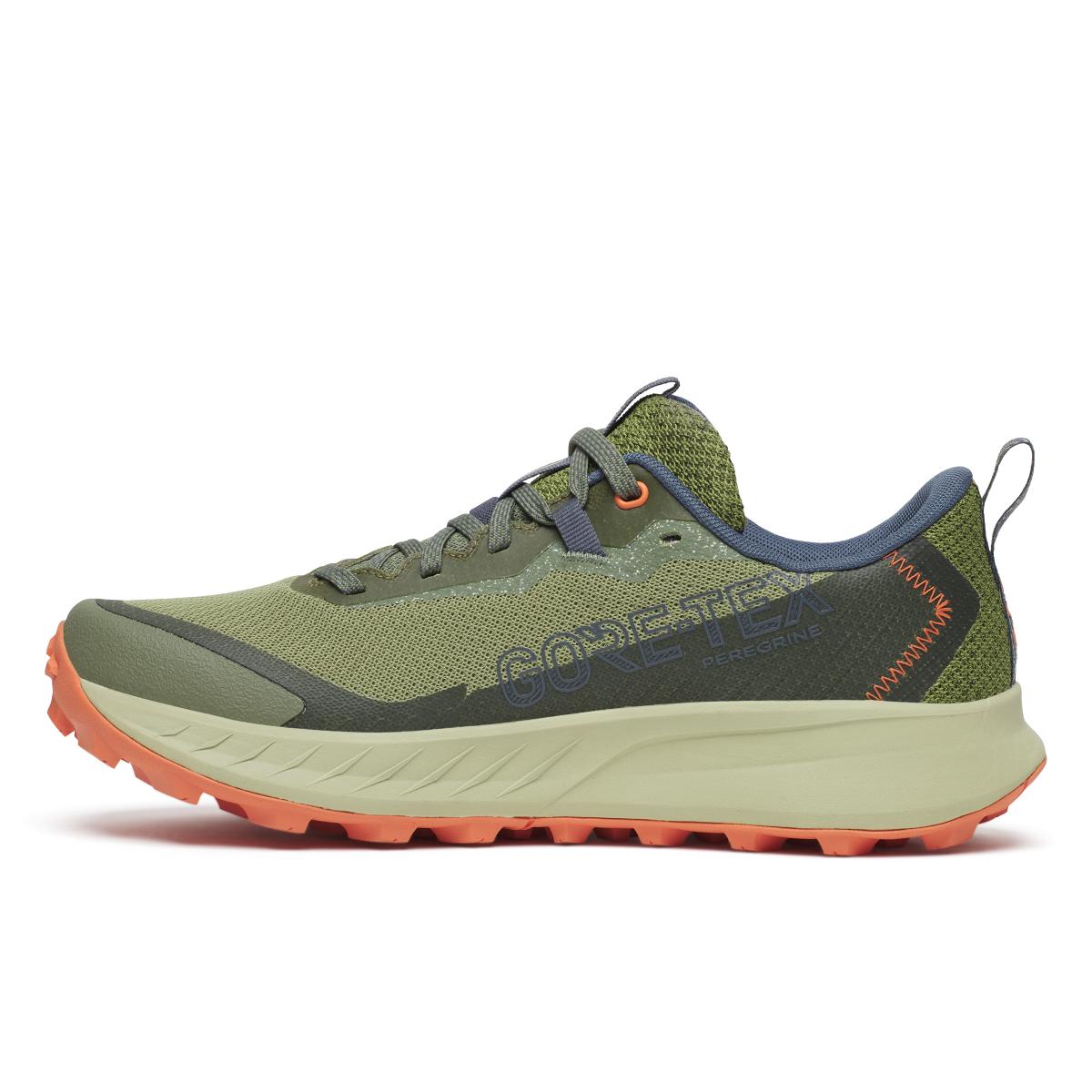 Saucony Peregrine 15 GTX Womens Hemlock/Navy