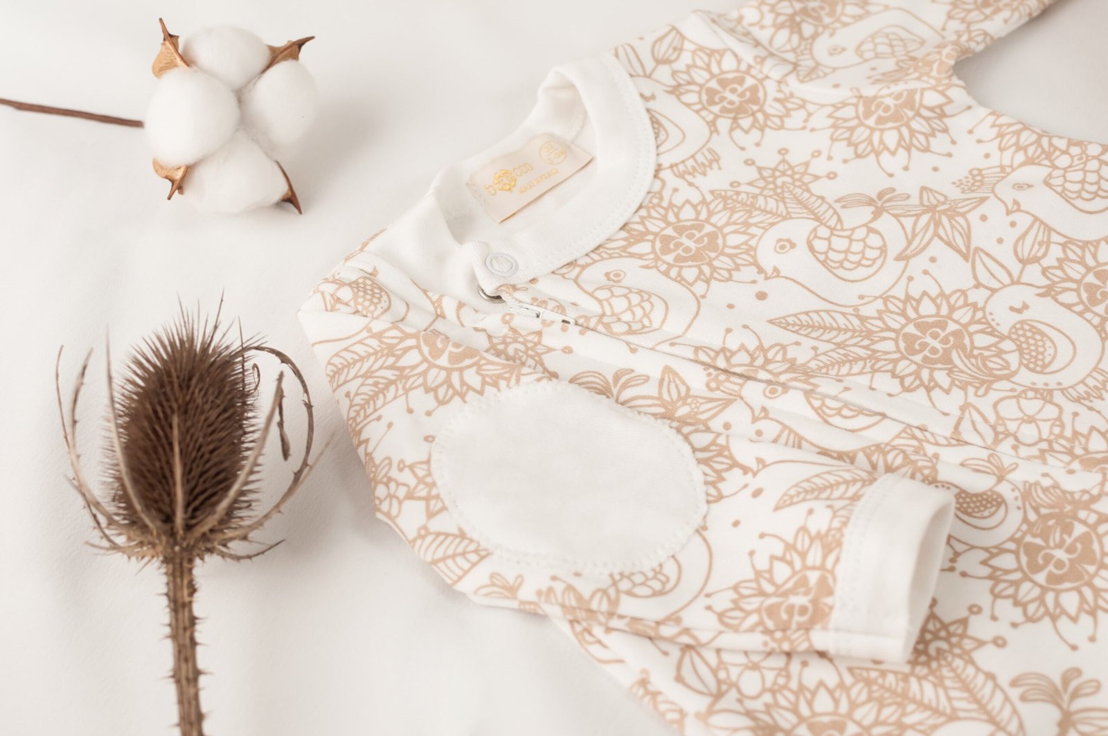 Luxury Baby Romper | 100% Organic Cotton & Hypoallergenic
