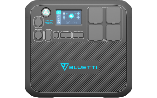Bluetti Portable Power Station AC200MAX-Gray-EU