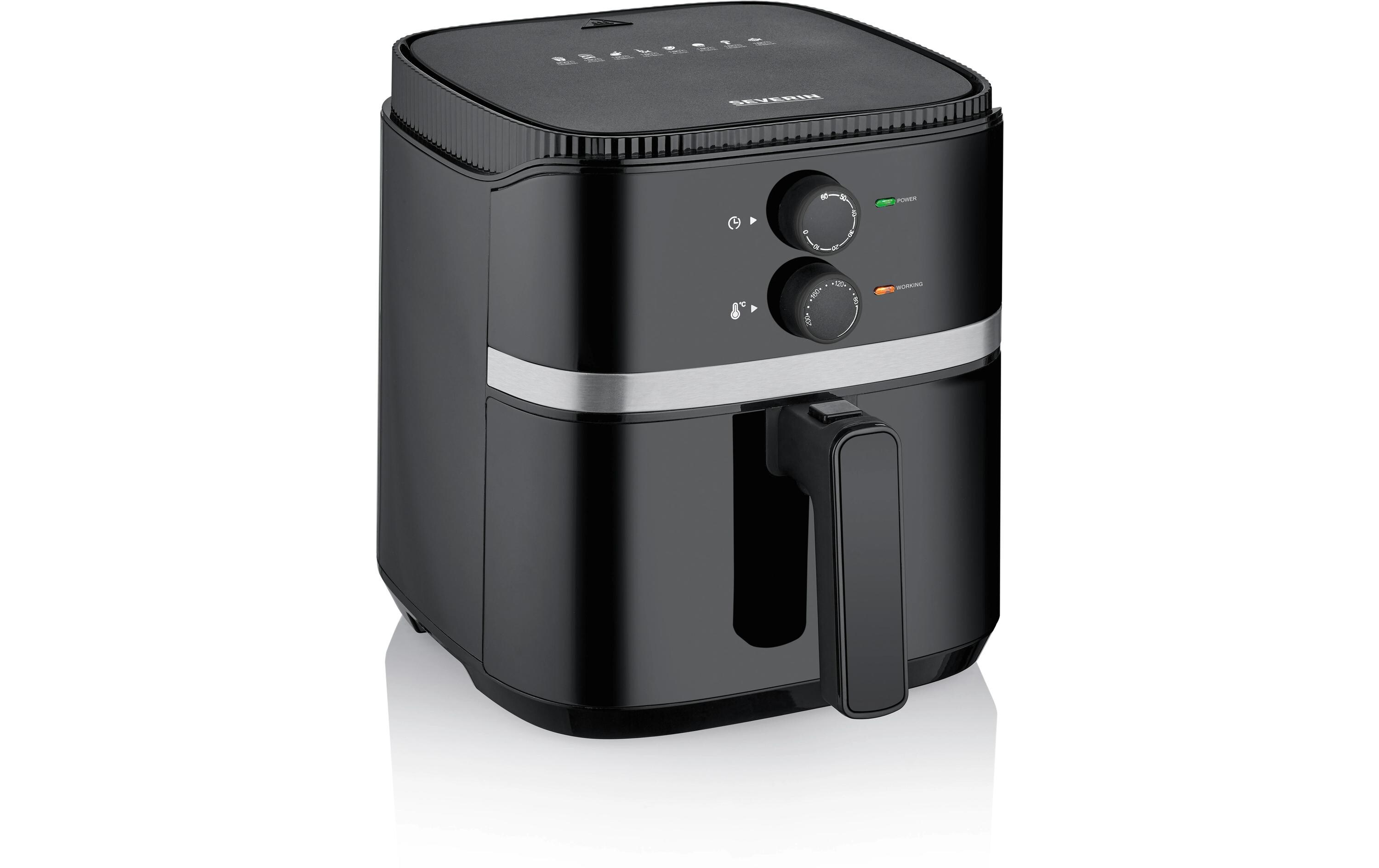 Heissluft-Fritteuse FR 2452 5 l, SchwarzVielseitige Fritteuse