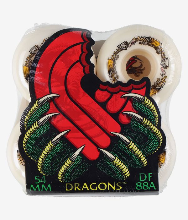 Powell-Peralta Dragons Symmetrical A2 Rollen (off white) 54 mm 88A 4er Pack