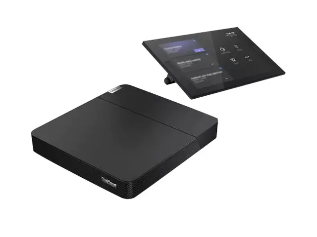 Lenovo ThinkSmart Core - Controller Kit - videokonferencepakke (lydbarre, berøringsskærmkonsol, beregningssystem) - med 3 års Lenovo Premier Support   First Year Maintenance - Certified for Microsoft Teams Rooms - sort