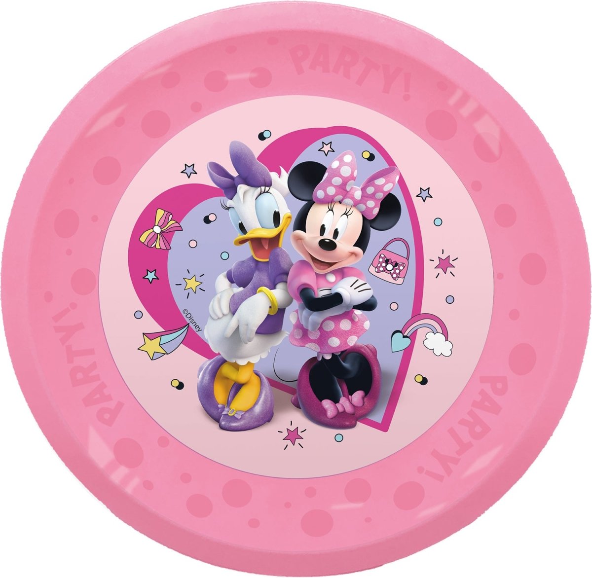 Minnie Mouse Borden Herbruikbaar 21cm 4st