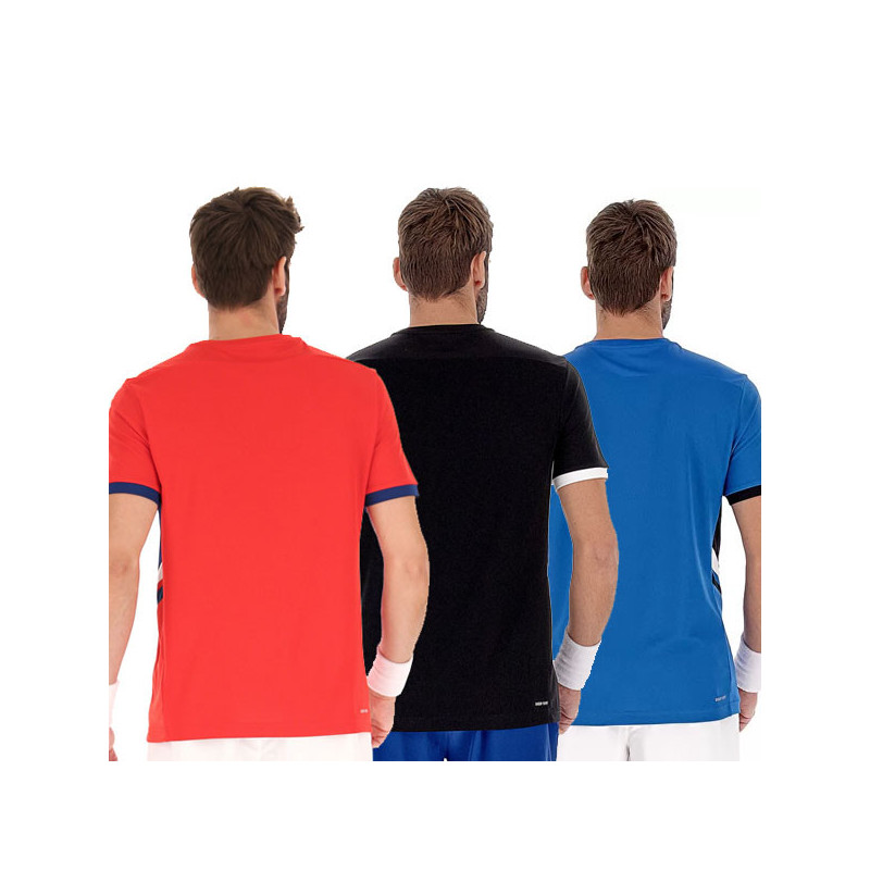 Tee-shirt tennis homme Lotto Squadra 3