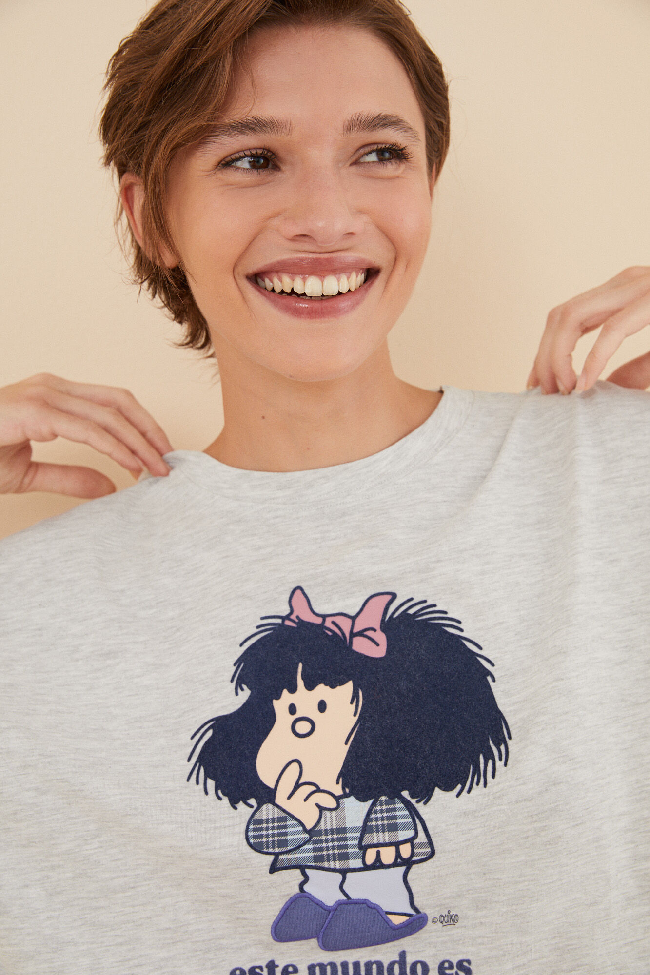 Pijama Mafalda 100% Algodão