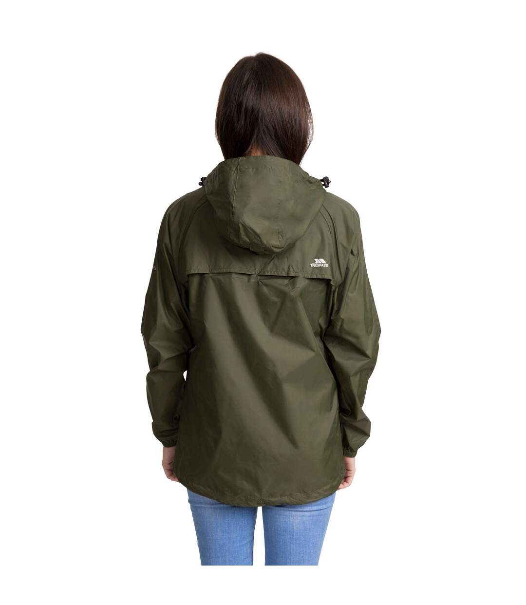 Trespass - Veste imperméable pliable QIKPAC - Femme (Kaki) - UTTP3379