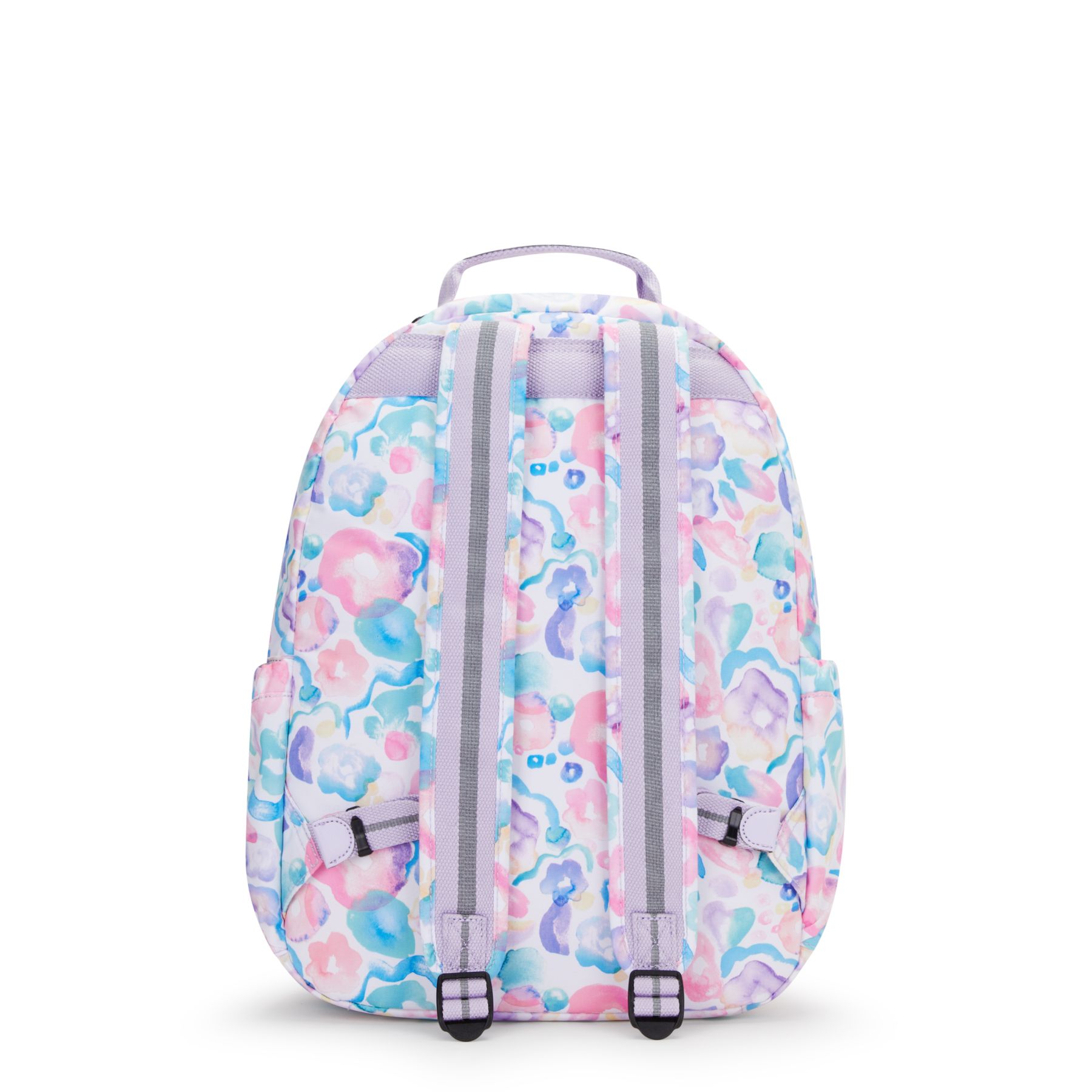 SEOUL Grand Sac à Dos Avec Protection Pour Ordinateur Portable - Aqua Flowers