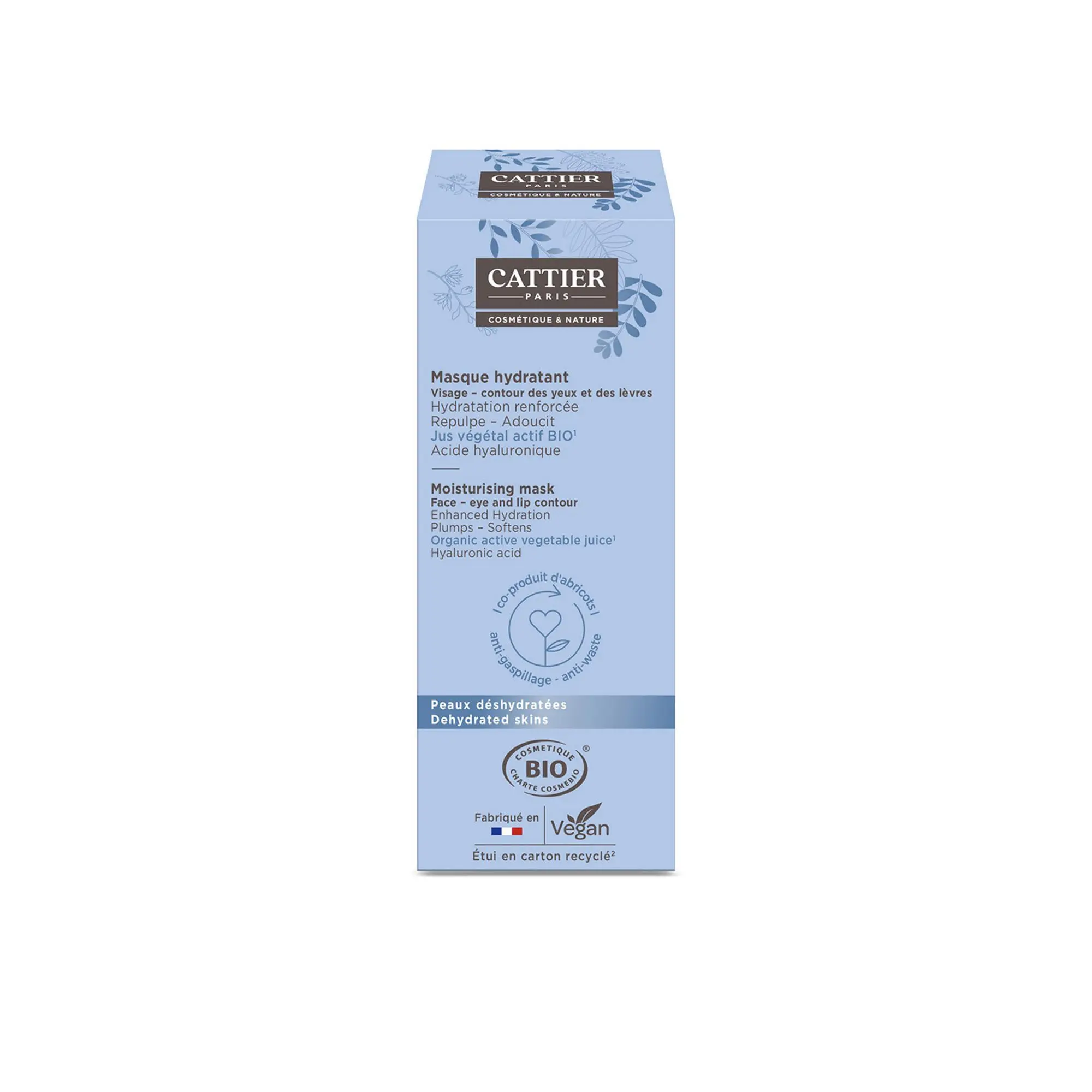 Cattier - Masque Hydratant Masque- Soin visage