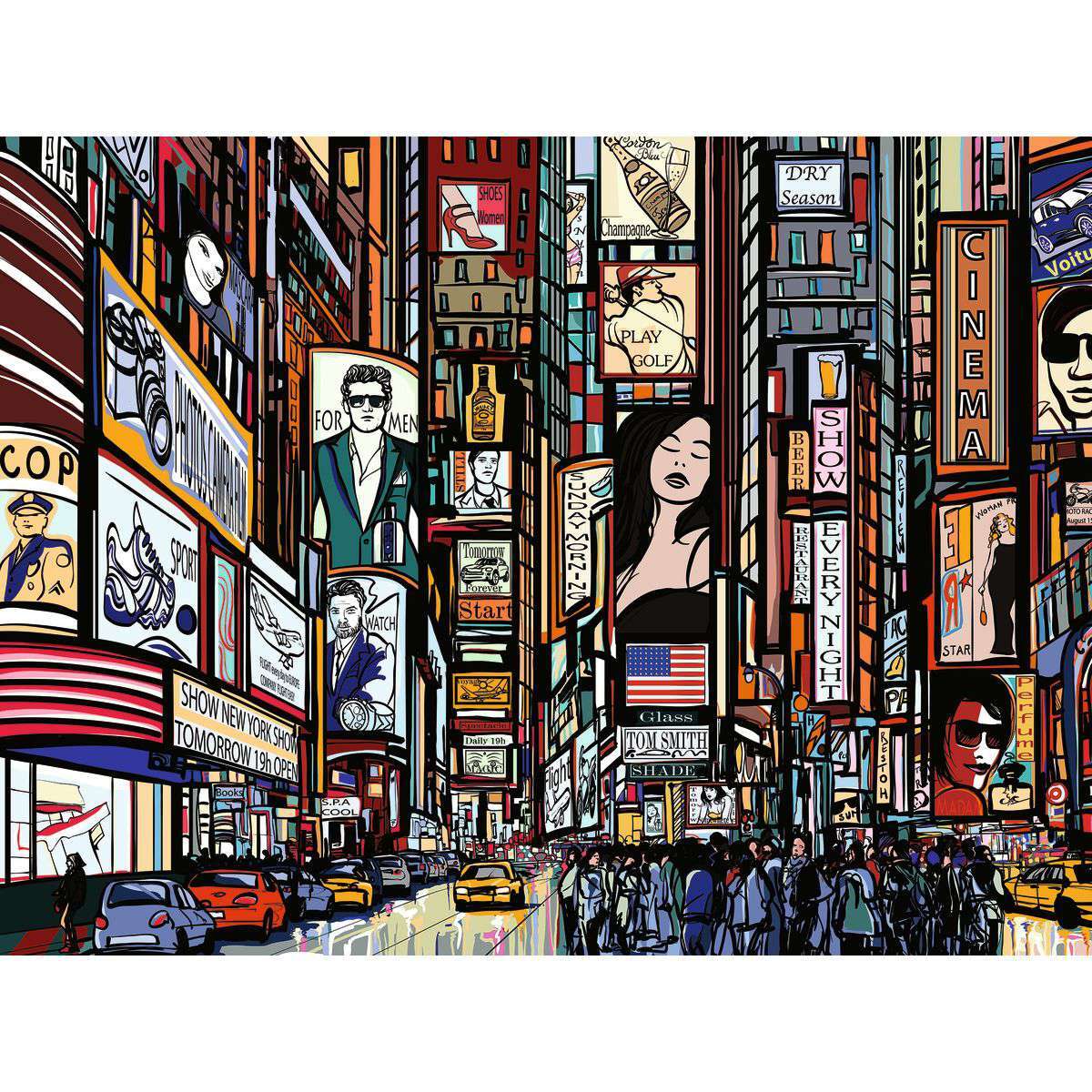 Ravensburger Spiel Buntes New York
