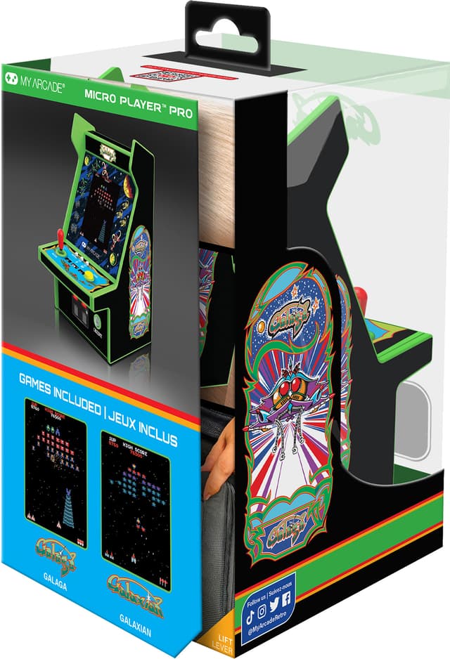 My Arcade Micro Player Pro 6,7” Galaga 2in1 retro spillekonsol