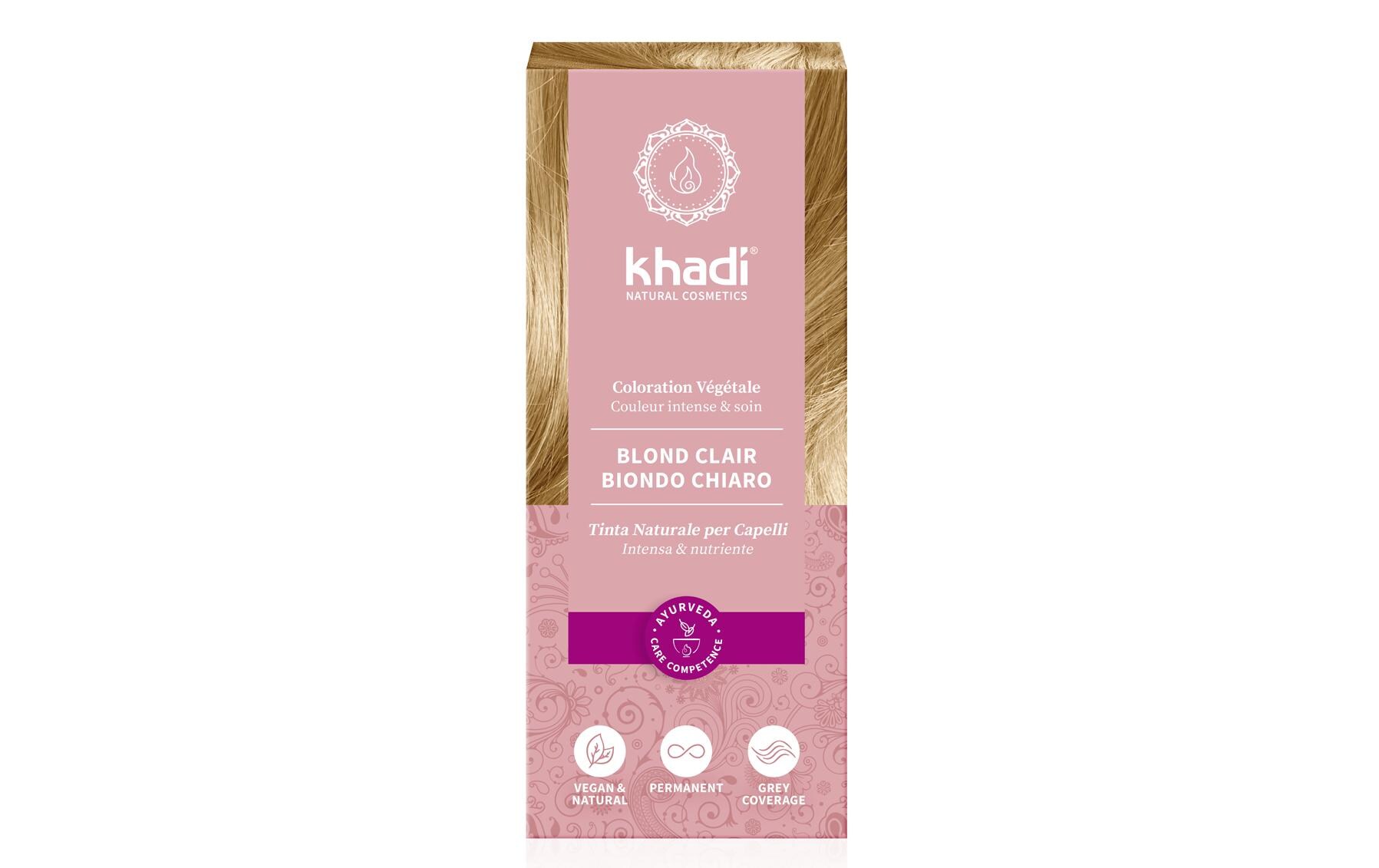 Haarcoloration Pflanzenhaarfarbe Hellblond 100 gPflanzliche Haarfarbe Weizenblond bis Honigblond