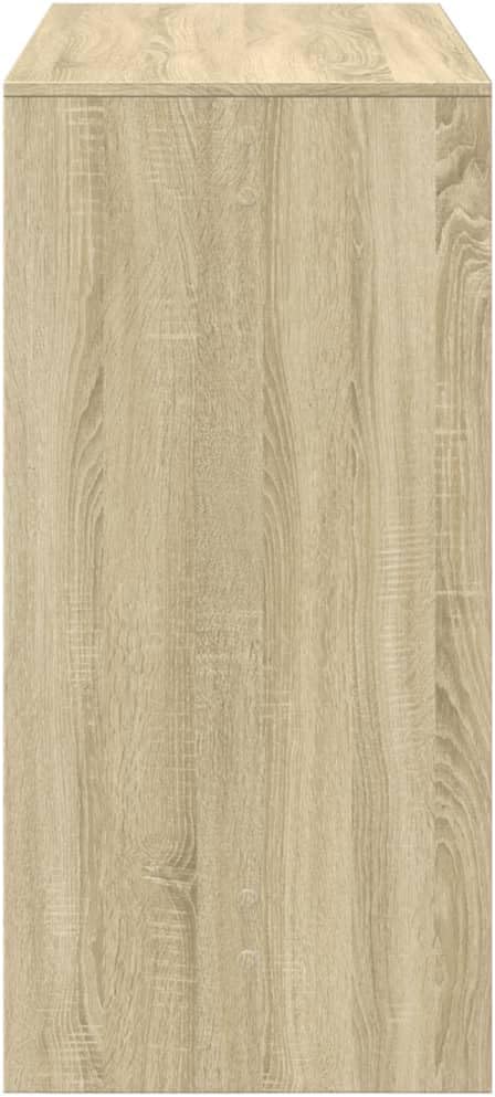 Bartisch Sonoma-Eiche 102x50x103,5 cm Holzwerkstoff Bartisch, Bistrotisch Bartheke für Hausbar, Wohnzimmer und Esszimme