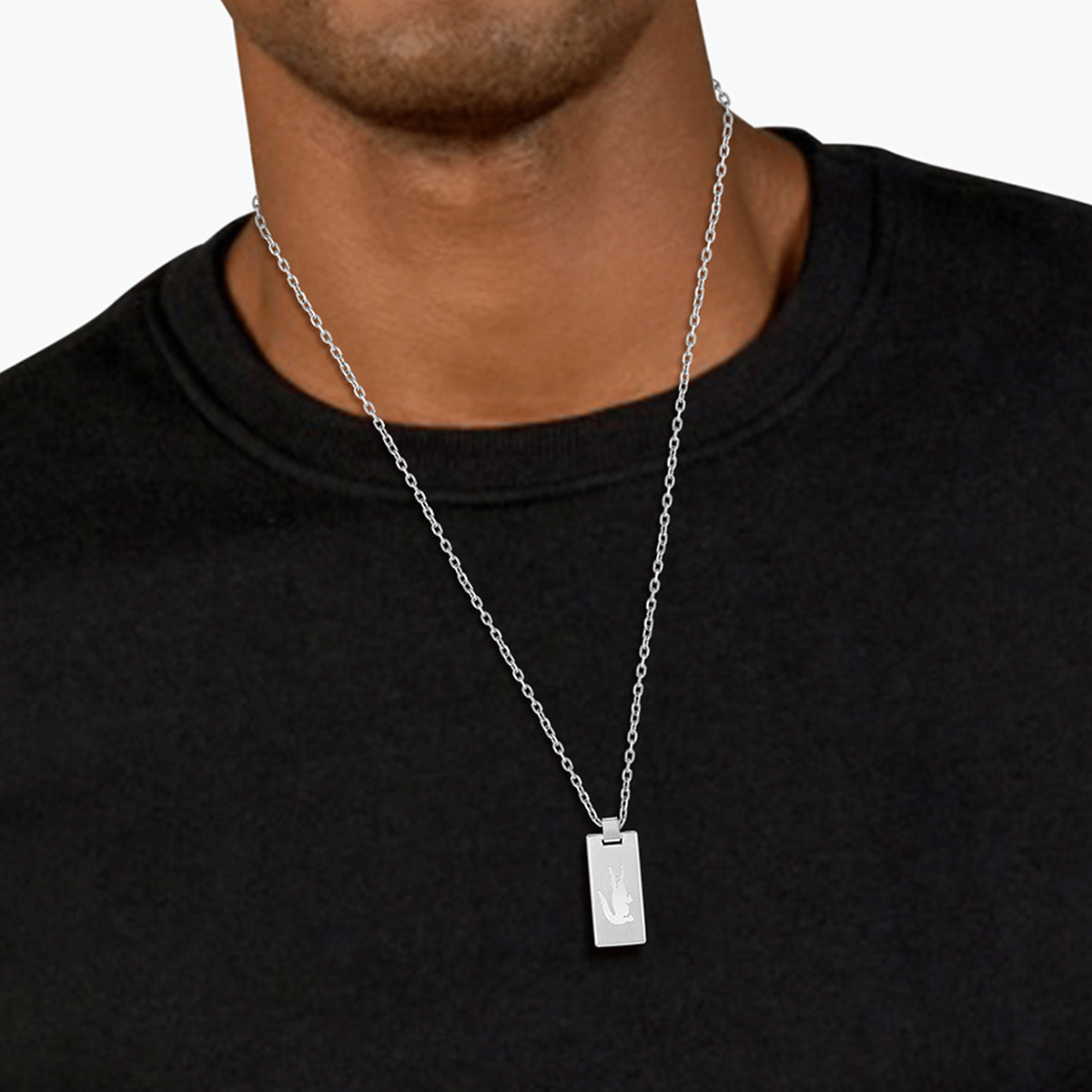 Collier LACOSTE acier