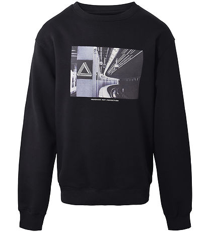Hound Sweatshirt - Blåck m. Print