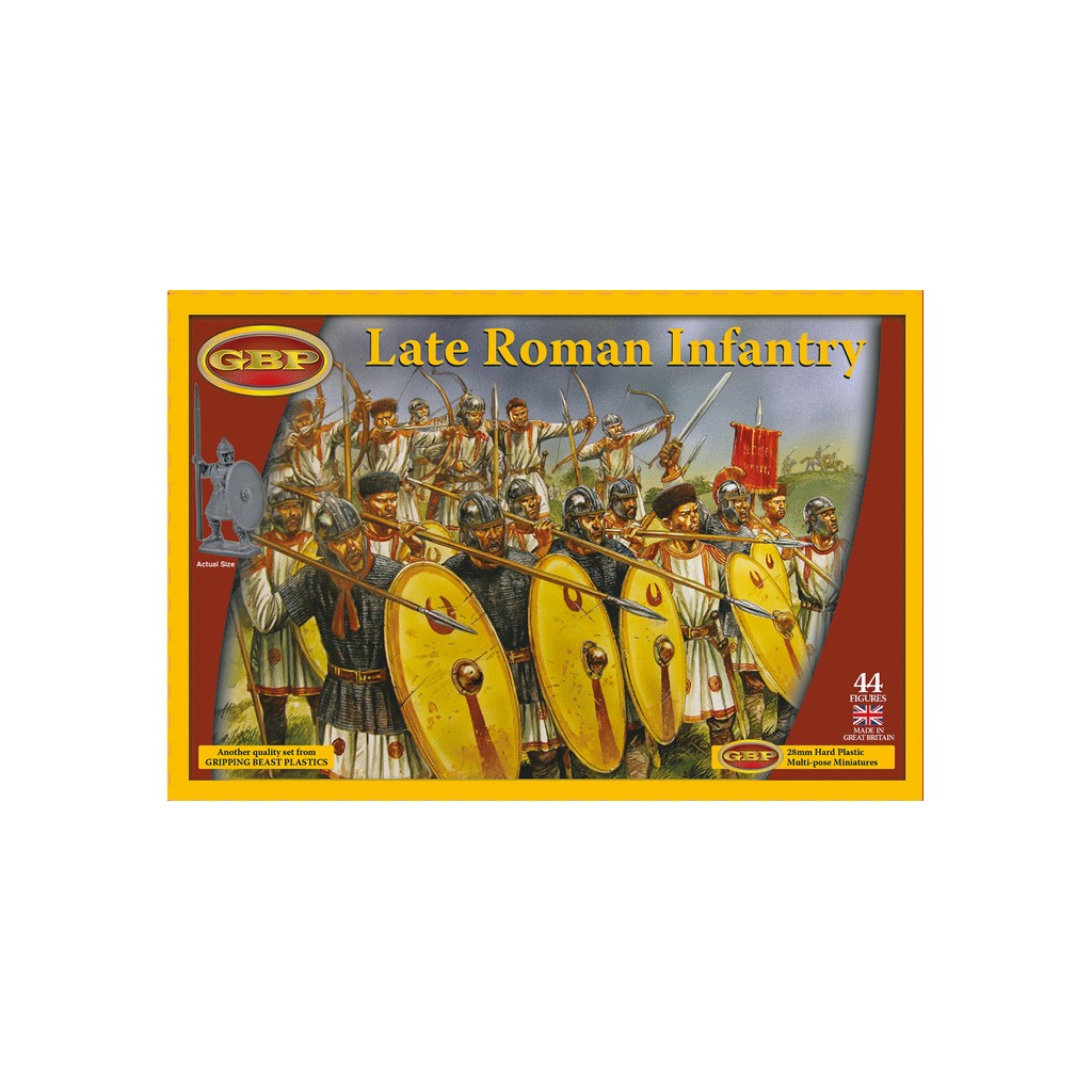 Saga - Infanterie Romaine Tardive / Brito-Romains en Plastique