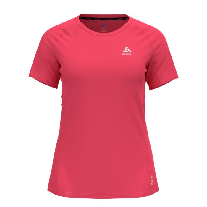 Odlo Dame T-shirts T-shirt Short Sleeve Crew neck Zeroweight Pink