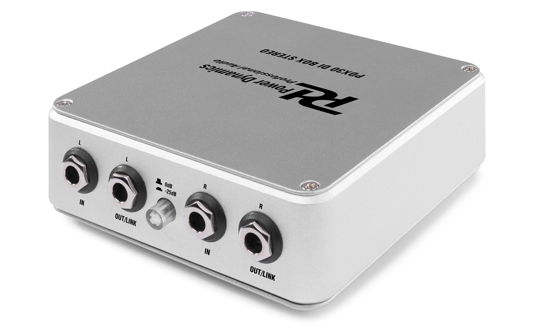 DI-Box PDX30Aktive DI-Box, Stereo
