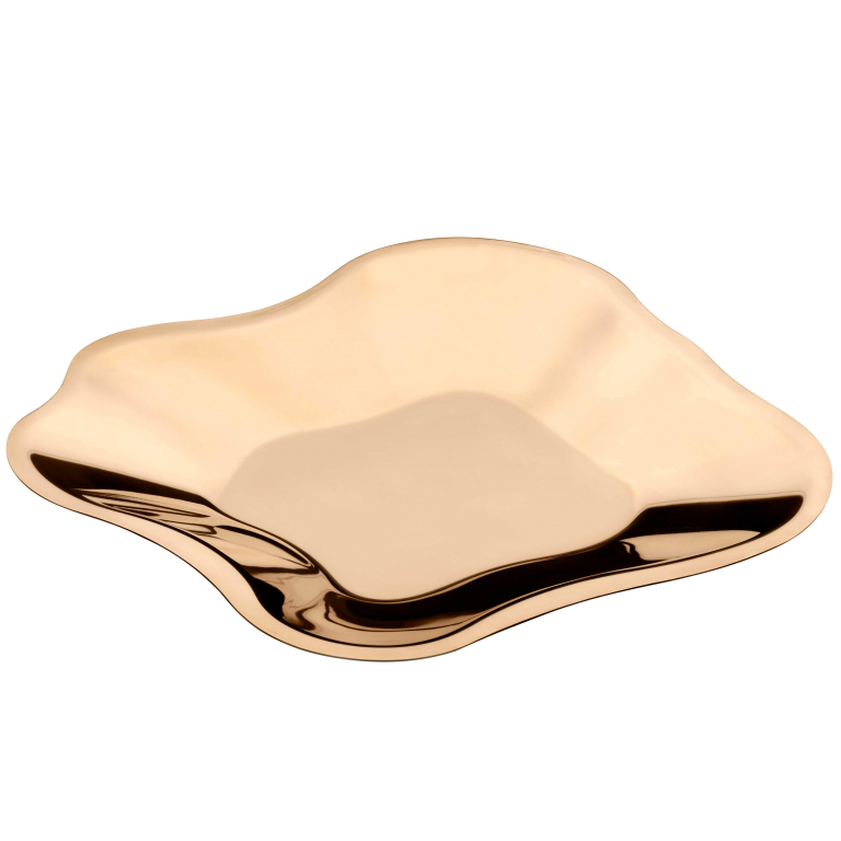 Iittala Alvar Aalto dienblad Ø35 rose goud