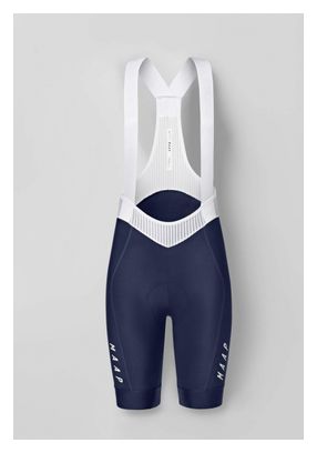 Cuissard Court Femme MAAP Team Bib Evo Bleu / Blanc