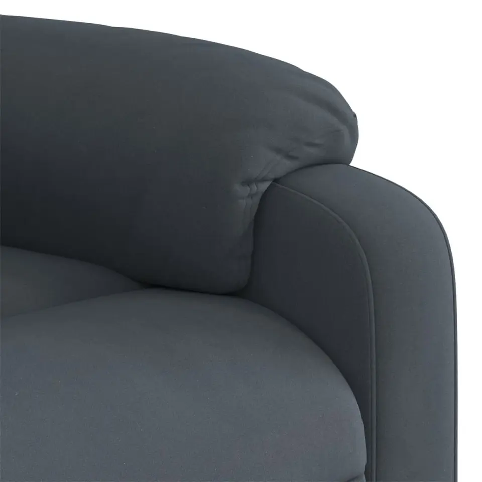 vidaXL - Fauteuil - Grijs - Fluweel