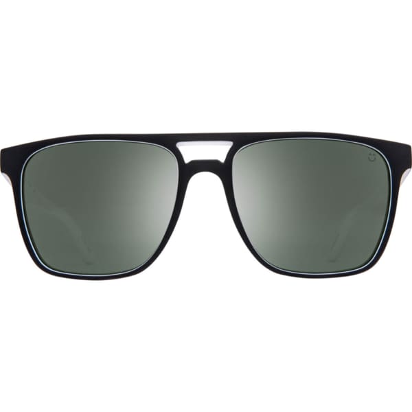 Lunette de soleil lifestyle SPY CZAR WHITEWALL HD PLUS WHITEWALL HD PLUS GRAY GREEN W/PLATINUM SPECTRA MIRROR