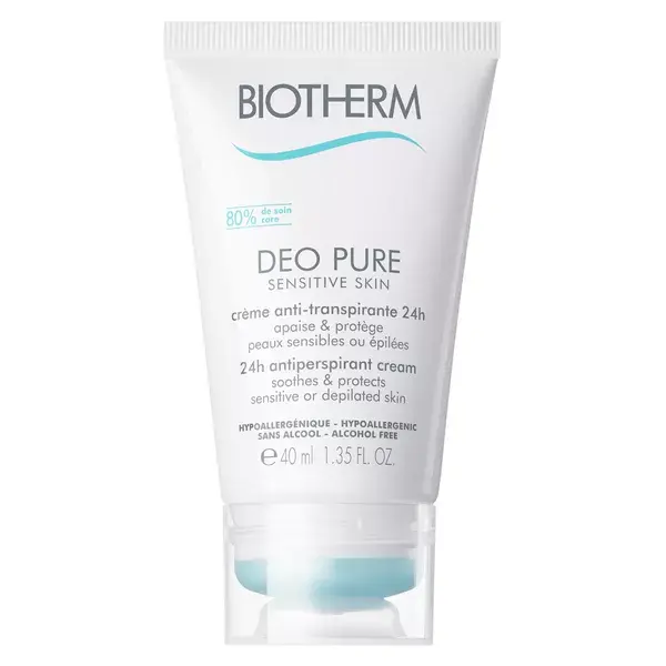 Biotherm Déo Pure Sensitive Skin Crème Anti-Transpirante 24h 40ml