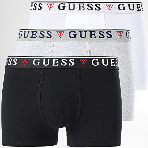 Lot De 3 Boxers U97G01-KCD31 Noir Blanc Gris Chiné