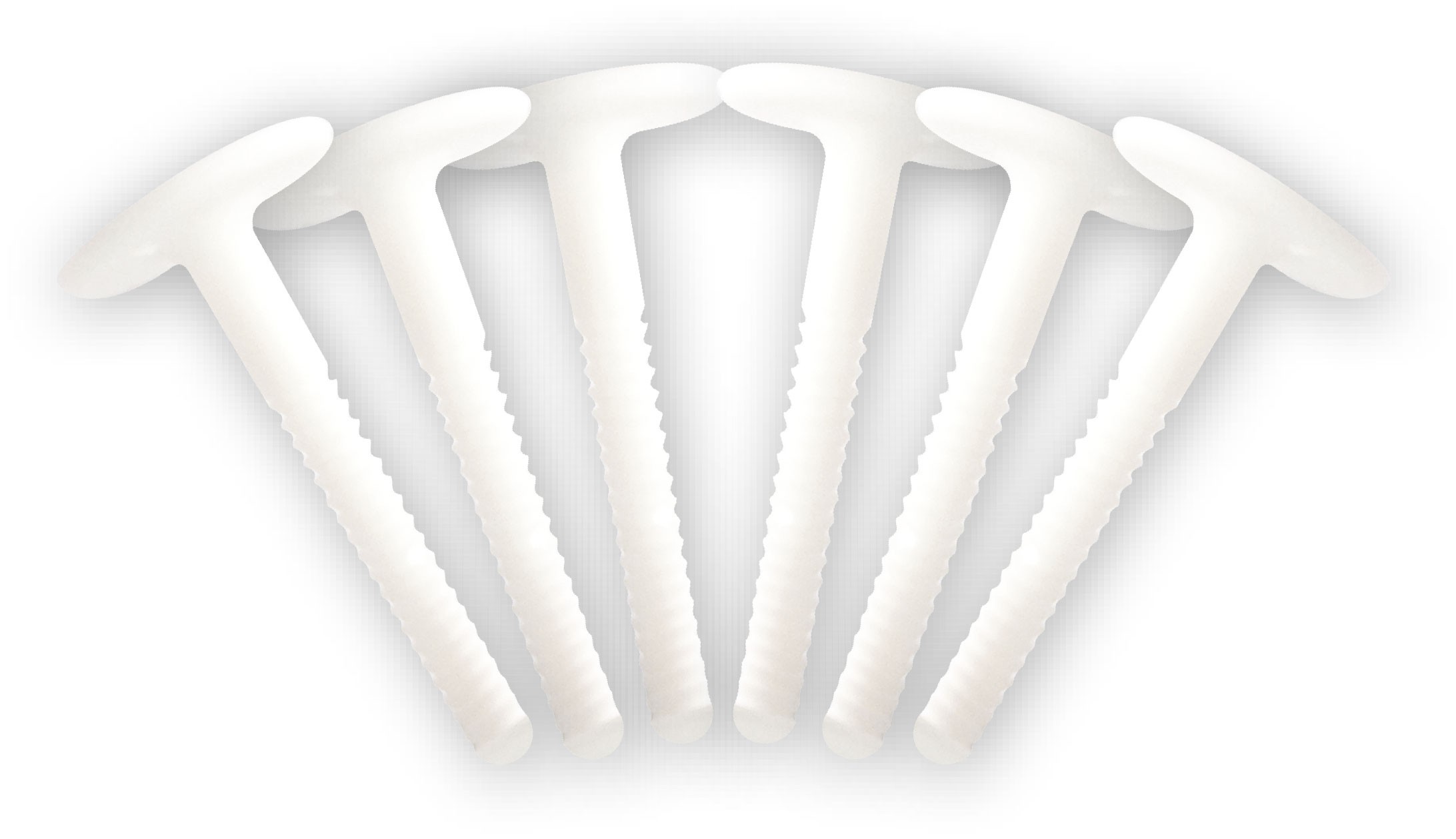 Bic Sport / Tahe Set de vis pour ailerons Softboard ( x6 )