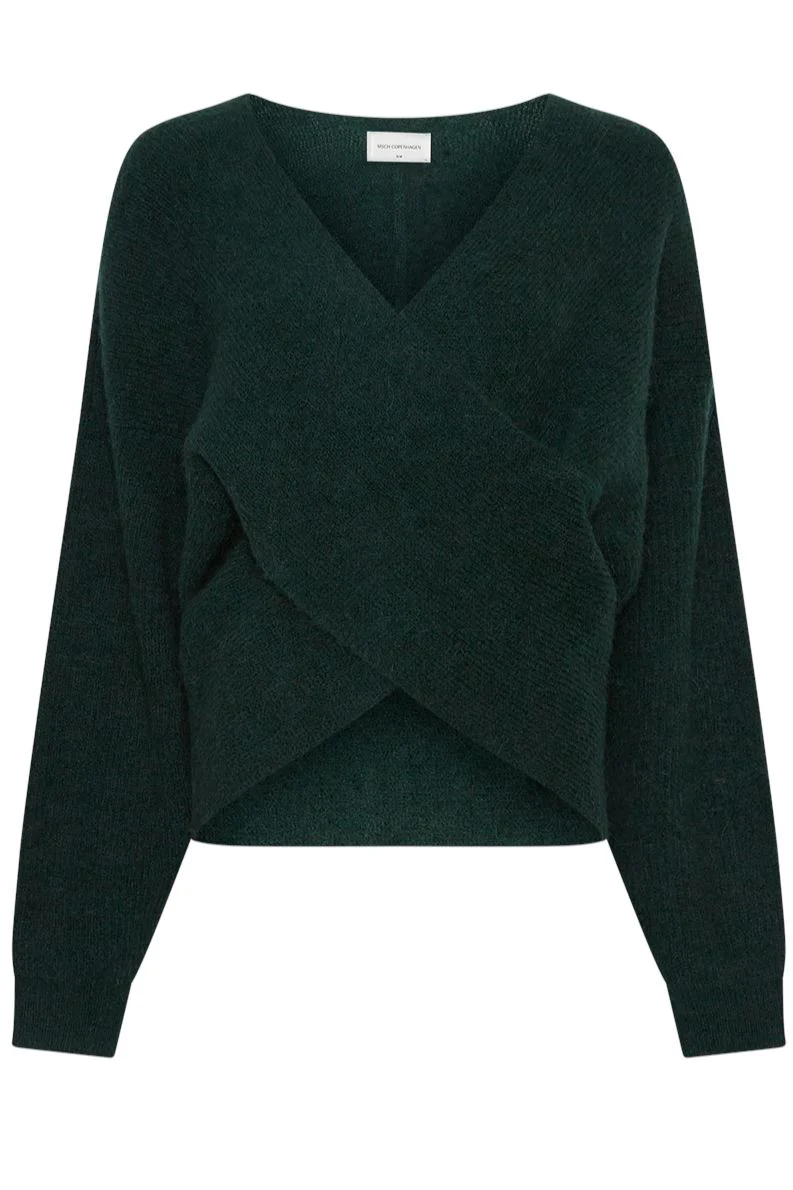 MSCH Copenhagen Mschzinelle Hope Wrap Pullover 18469 pine grove