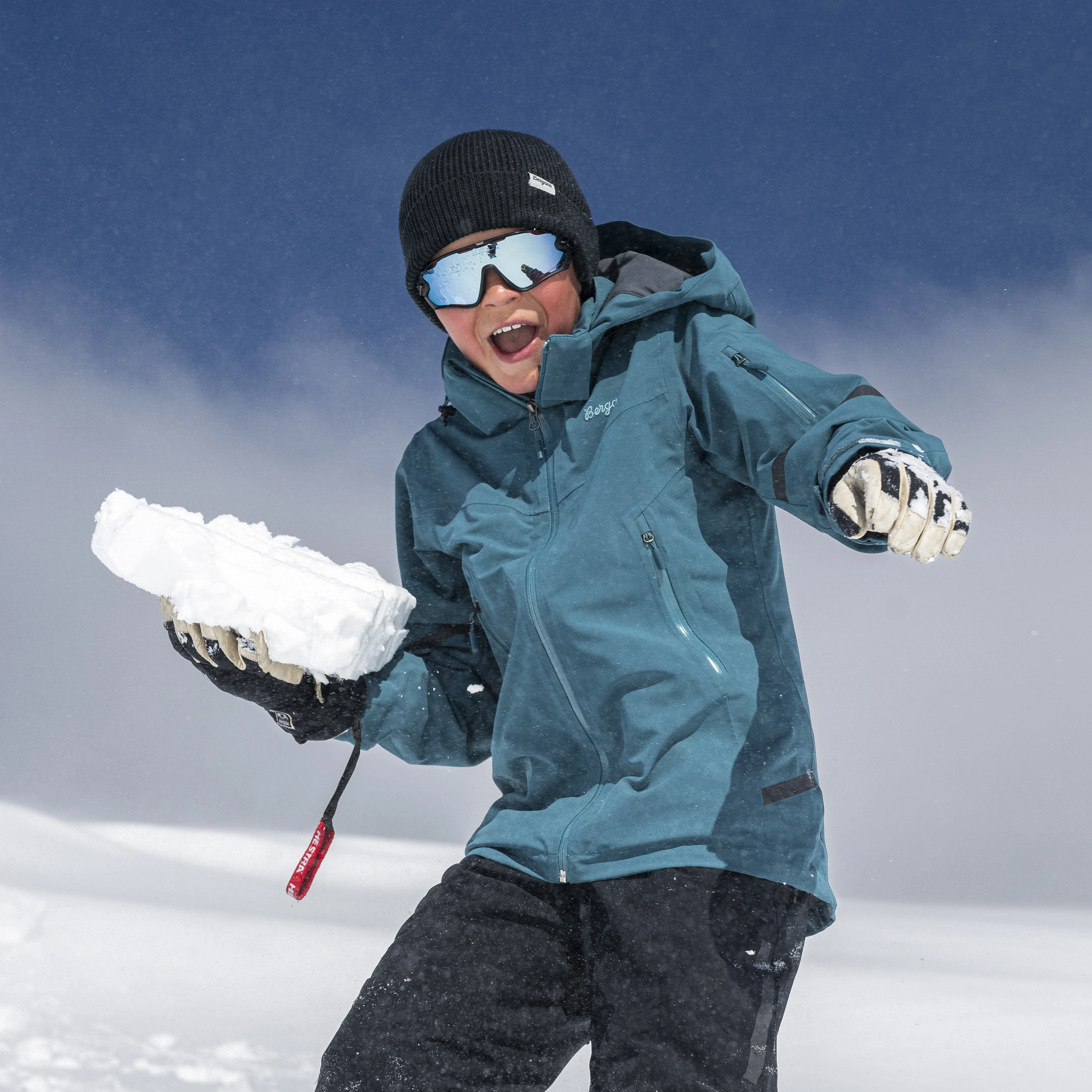 Oppdal Insulated Youth Jacket Agave Green